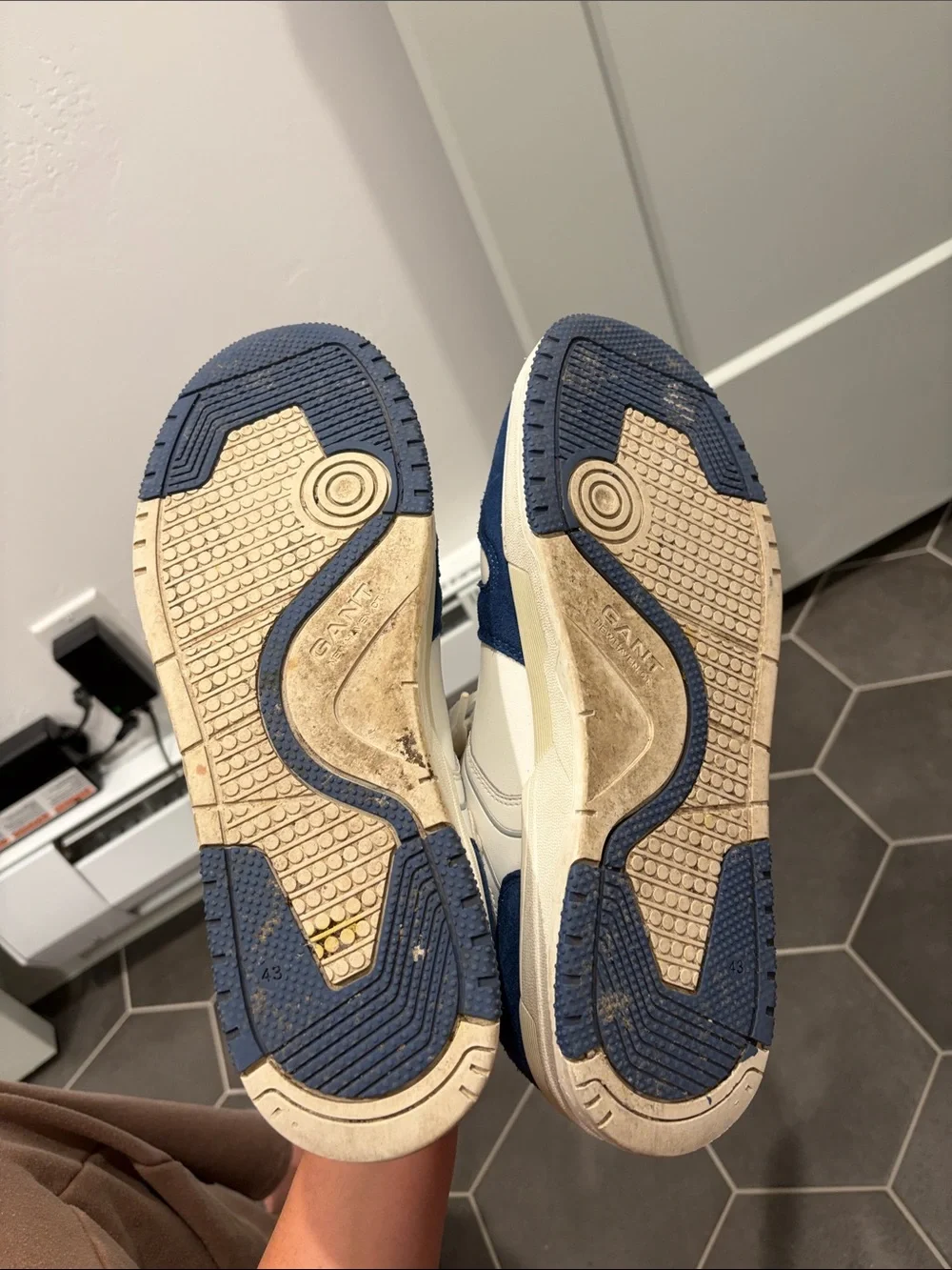 GANT Men's Brookpal Sneakers Size 9.5 in White